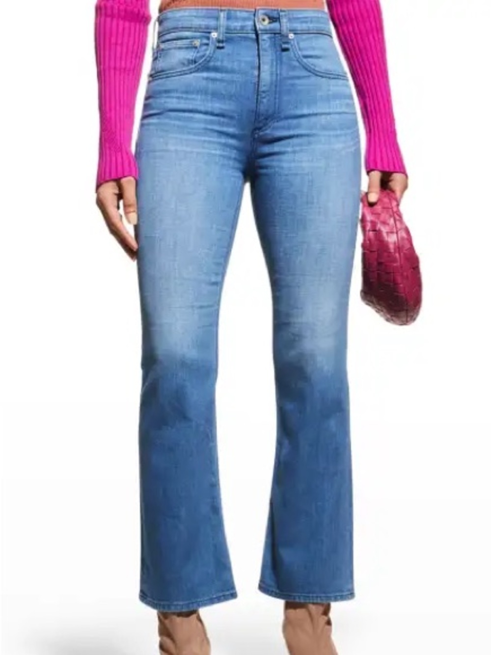 Rag & Bone Nina High-Rise Ankle Flare